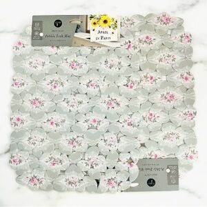 Shabby Chic Kitchen Sink Mats Set of TWO